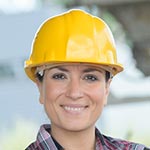 female construction worker PM3R974